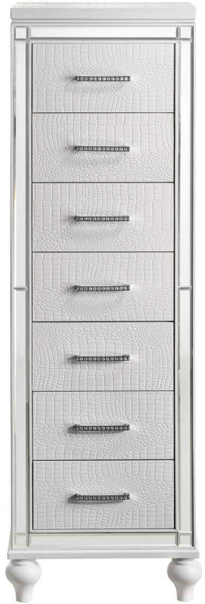 New Classic® Home Furnishings Valentino White Lingerie Chest-1