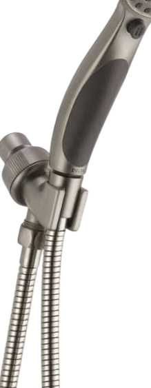 Delta Universal Showering Stainless 9-Setting ActivTouch® Shower Mount Hand Shower-1
