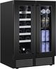 Marathon 24" Black Stainless Steel Built-In Beverage Center-4