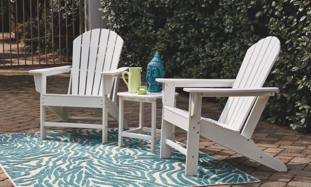 Signature Design by Ashley® Sundown Treasure White Adirondack Chair-3