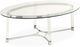 Elements International Lucinda 3-Piece Clear Occasional Table Set-1