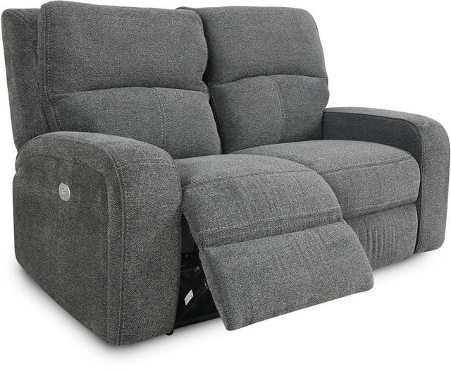 Parker House® Polaris Bizmark Gray Power Reclining Loveseat-1