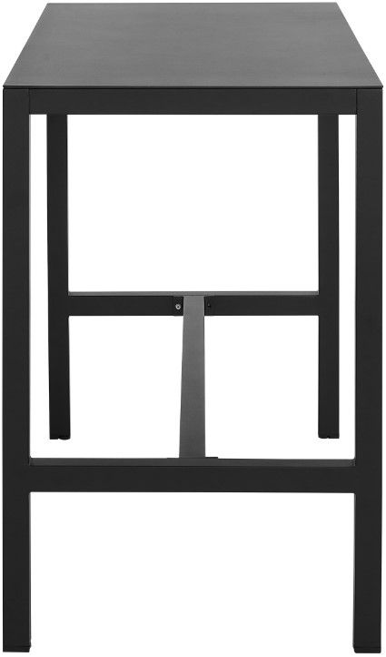 Linon Alora Black Aluminum Dining Table-3