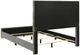 Coaster® Ines Gray Eastern King Upholstered Panel Bed-4