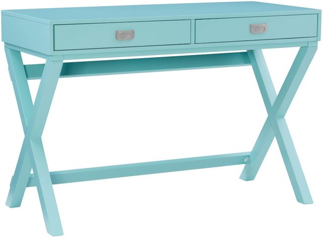 Linon Peggy Blue Writing Desk-0