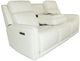 Flexsteel® Alister Porcelain Power Gliding Sofa with Console-2