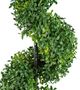 A & B Home Green Foot Tall Artificial Spiral Boxwood Tree-1