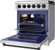 Thor Kitchen Gordon Ramsay Collection 30" Stainless Steel Pro Style Liquid Propane Range with Precision Knob Control-4