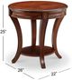 Magnussen Home® Winslet Cherry End Table-1