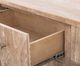 International Furniture Direct Balam Stained White Kitchen Island-5