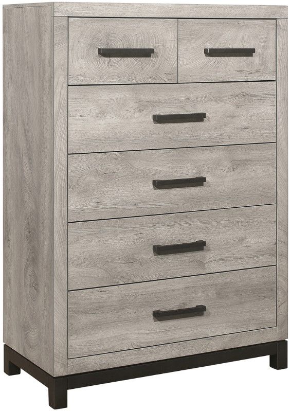 Homelegance® Zephyr Gray/Light Gray Chest-0