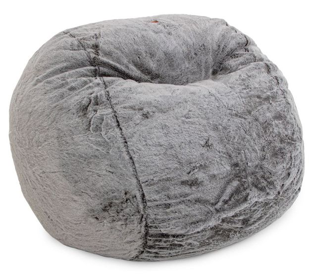 CordaRoy's® Chinchilla Faux Fur King Chair-0