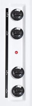 Summit® 24" White Electric Cooktop-2
