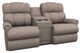 La-Z-Boy® Pinnacle Stone Leather Power Wall Reclining Loveseat with Console, Headrest, and Lumbar-0