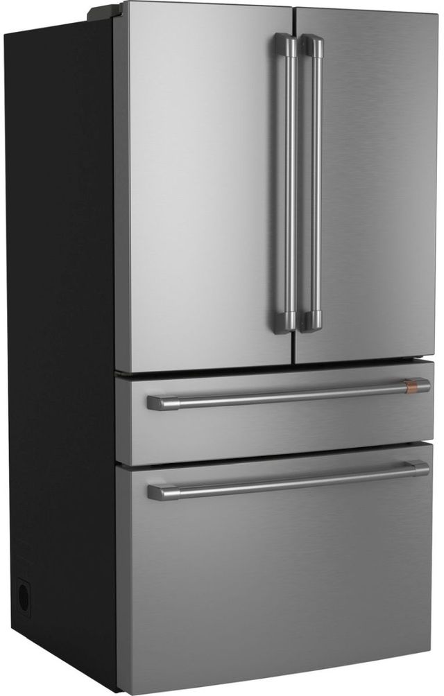 Café™ 36'' 23.2 Cu. Ft. Stainless Steel Smart Counter Depth French Door Refrigerator With Dual Dispense AutoFill Pitcher-3