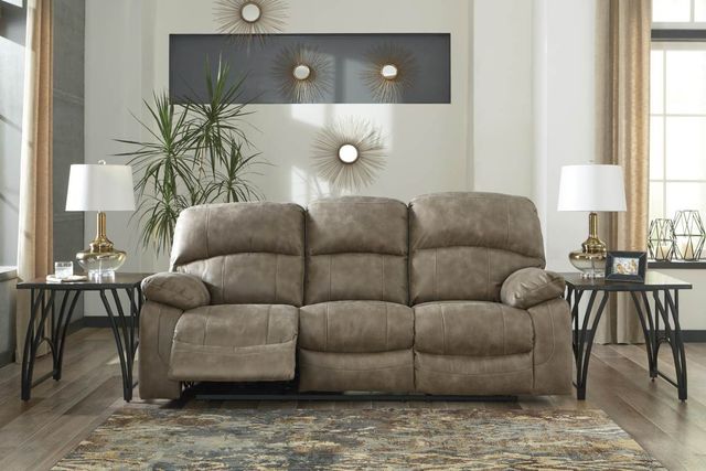 Signature Design by Ashley® Dunwell Power Reclining Sofa with Adjustable Headrest-2