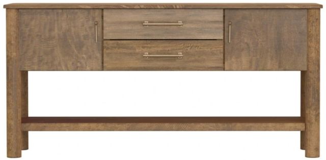 International Furniture Direct Olimpia Natural Sofa Table-3