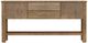 International Furniture Direct Olimpia Natural Sofa Table-3