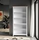 Legends Home Hampton Barnwood/Jasmin White Bookcase-1