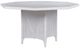 Century® Tangier Chalk White Concrete Outdoor Dining Table-0
