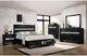 Furniture of America® Chrissy 5-Piece Black Queen Bedroom Set-0