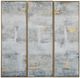 Crestview Collection Avery 3-Piece Gold Wall Art Set-0