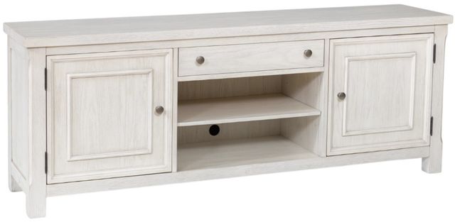 Signature Design by Ashley® Robbinsdale Antique White Extra Large TV Stand-0