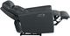 Elements International All Star Charcoal Power Recliner Chair-3