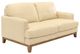 All leather Loveseat-2