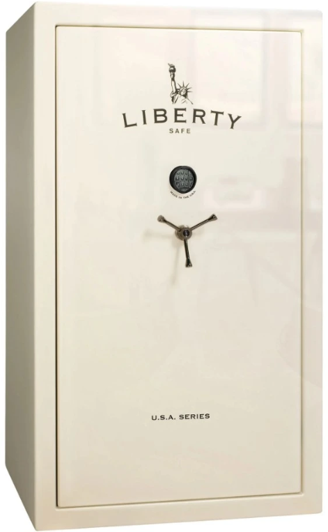 新品未使用 USA製 CALIFORNIA STORY SACRAMENTO Liberty Safe USA White Gloss 50 Gun Safe | Carmona's