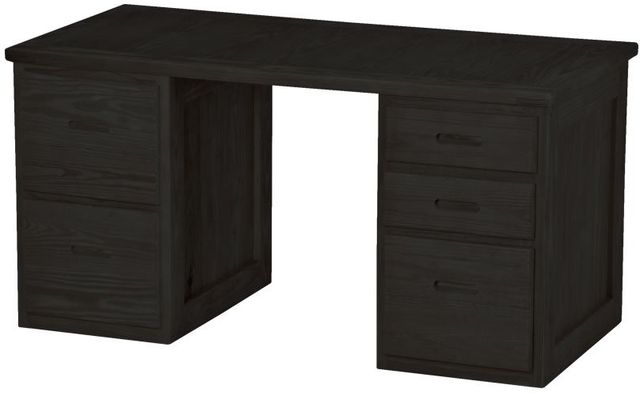Crate Designs™ Furniture Espresso Desk-0