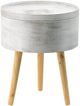 A & B Home Antique White Coffee Table-0