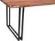 Porter International Designs Manzanita Harvest Dining Table with Black W Base-2