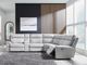 Signature Design by Ashley® Grafton Pike 6-Piece Ash/Pearl Modular Power Reclining Sectional-1