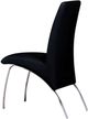 ACME Furniture Pervis Black/Chrome Dining Side Chair-1