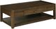Hammary® Nyles Cocoa Rectangular Coffee Table-0