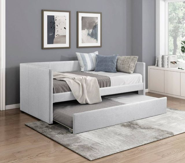 Homelegance® Trudy Gray Youth Twin Daybed with Trundle-1