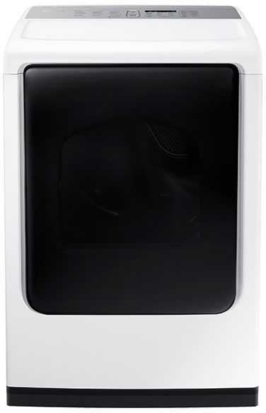 Samsung 7.4 Cu. Ft. White Front Load Electric Dryer-0