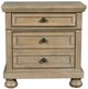 New Classic® Home Furnishings Allegra 5-Piece Pewter Queen Sleigh Storage Bedroom Set with Two Nightstands-4