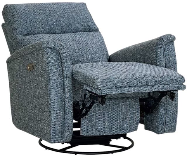 Bassett® Furniture Customizable Harris Pad Arm Swivel Glider Power Recliner-4