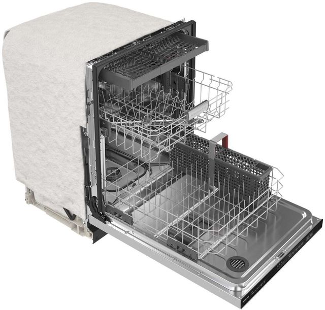 KitchenAid® 24" Stainless Steel with Printshield Built In Dishwasher-8