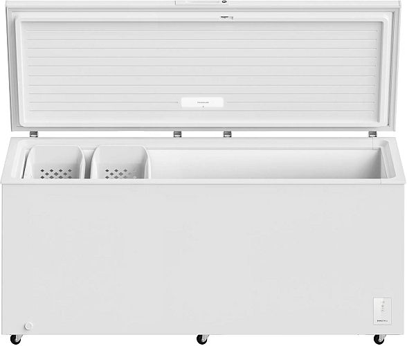 Frigidaire® 80" 24.9 Cu. Ft. White Garage Ready Chest Freezer-1