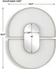 Uttermost® Encase Antique Gold/White Mirror-2