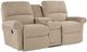 La-Z-Boy® Robin Taupe Manual Reclining Loveseat with Console-0