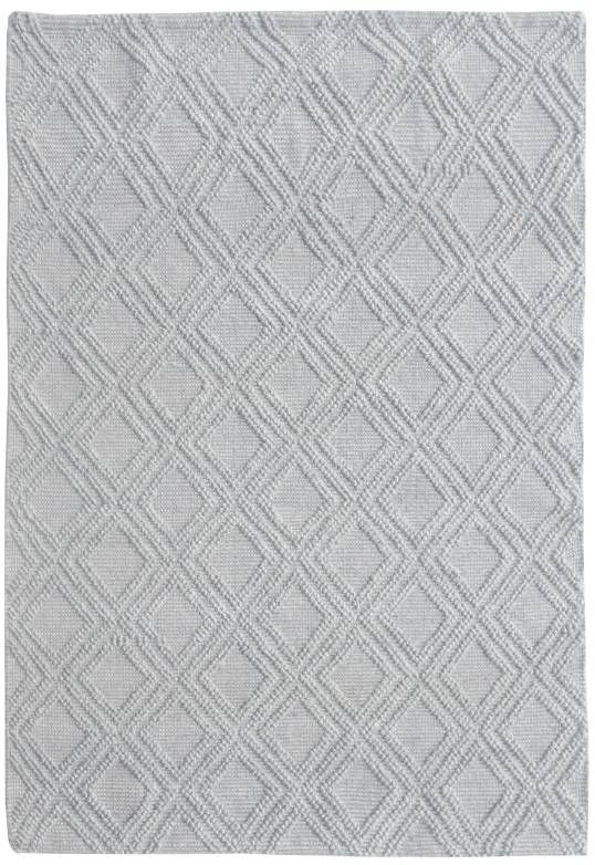 KAS Rugs Chloe Grey Diamond 5'x7' Area Rug-0