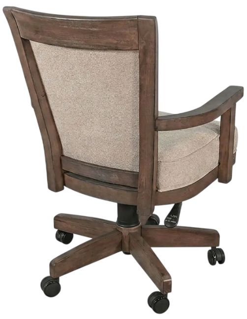 Sunny Designs™ Doe Valley Buckskin/Neutral Beige Game Chair with Casters-3