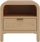 Modus Furniture Drake Timber 1-Drawer Nightstand-2