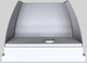 Vent-A-Hood® Designer Series 42" White Wall Mounted Range Hood-4