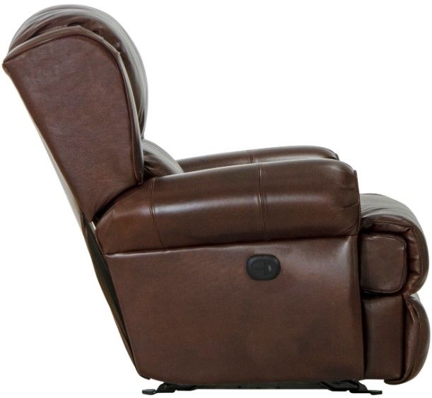 Catnapper® Duncan Walnut Power Deluxe Lay Flat Recliner-4