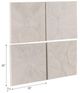 Sagebrook Home 4-Piece Mushroom Dimensional Wall Art Set-1